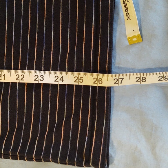 Vans Men's Small 100% Cotton Tee Navy Stripes - Picture 9 of 11